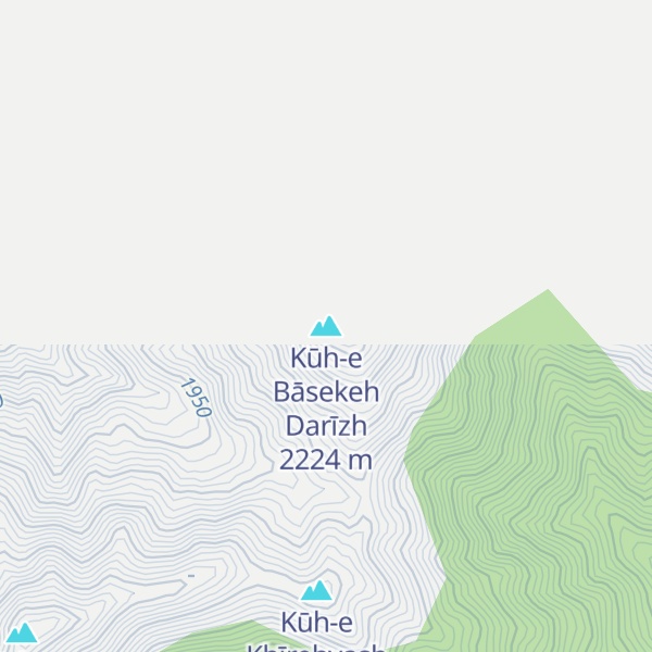 Map of Kūh-e Bāsekeh Darīzh