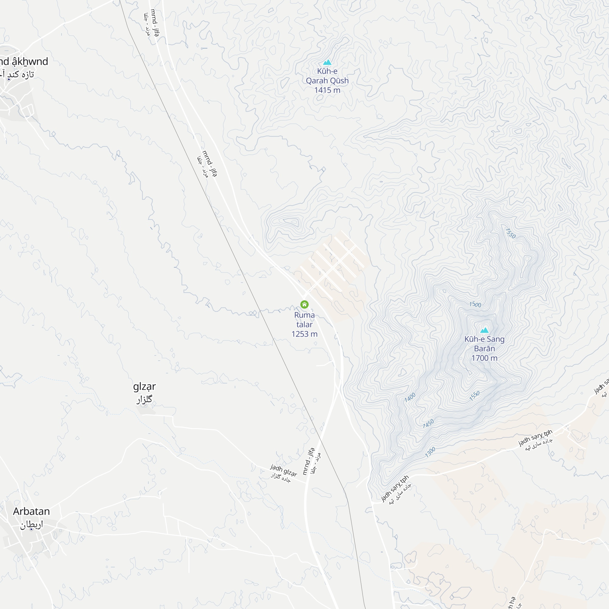 Ruma talar map