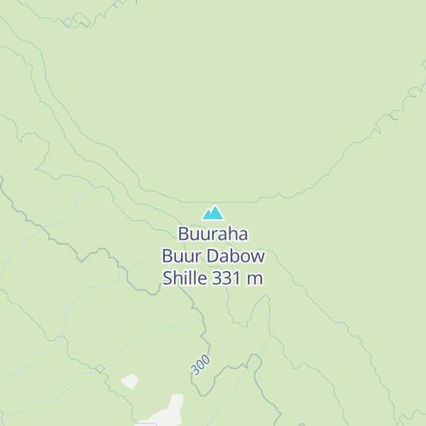 Map of Buuraha Buur Dabow Shille