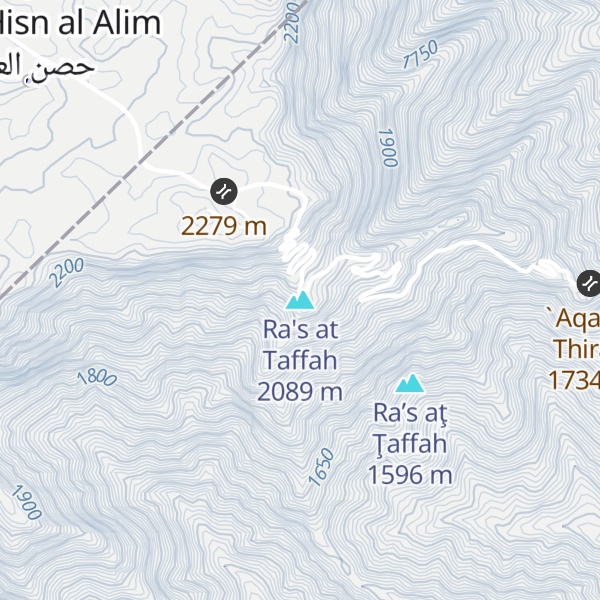 Map of Ra's at Taffah