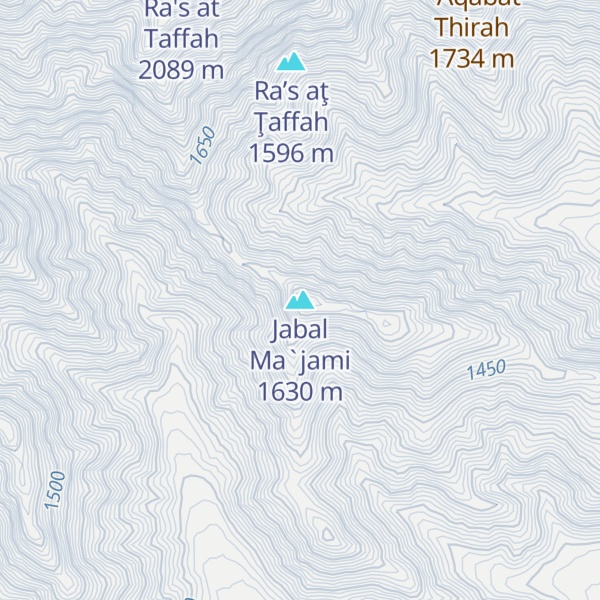 Map of Jabal Ma`jami