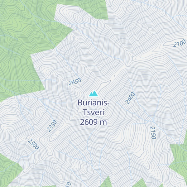 Map of Burianis-Tsveri