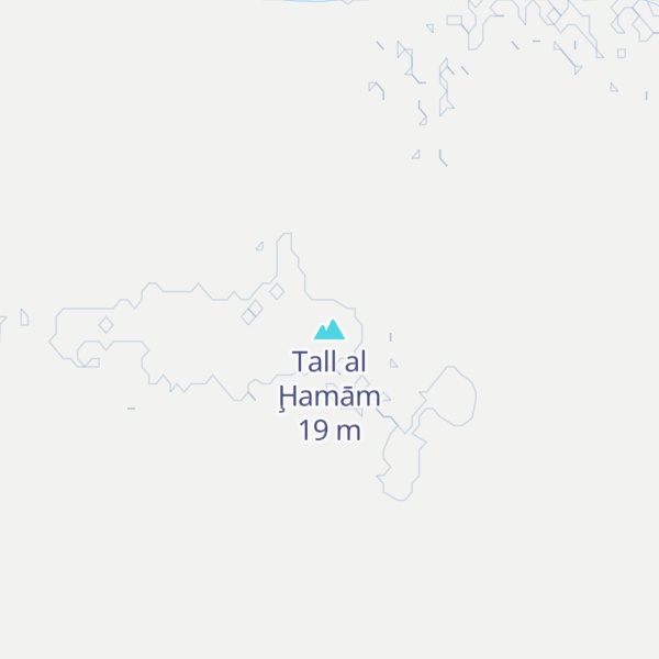 Map of Tall al Ḩamām