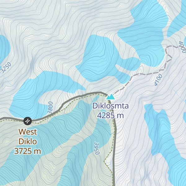 Map of Diklosmta Uzlovaya