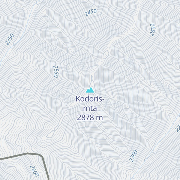 Map of Kodoris-mta