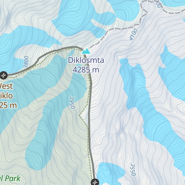 Map of Diklosmta South