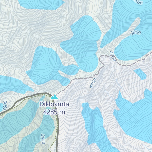 Map of Diklosmta Vostochnaya