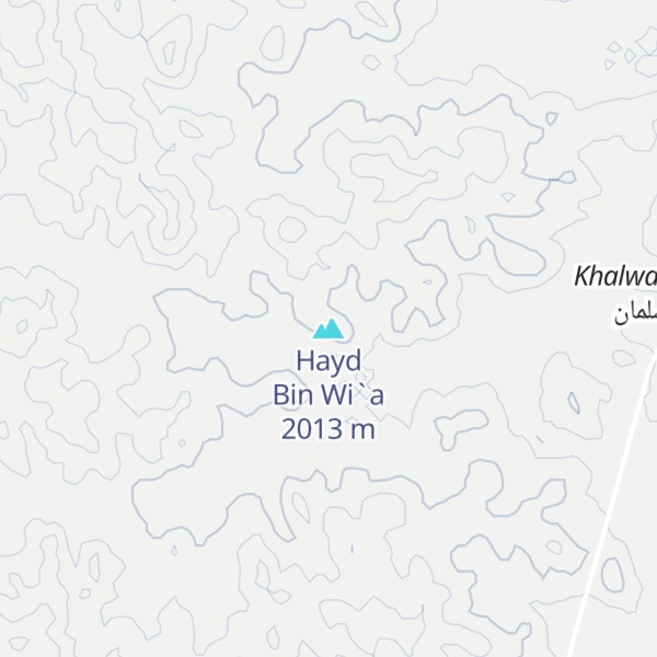 Map of Hayd Bin Wi`a