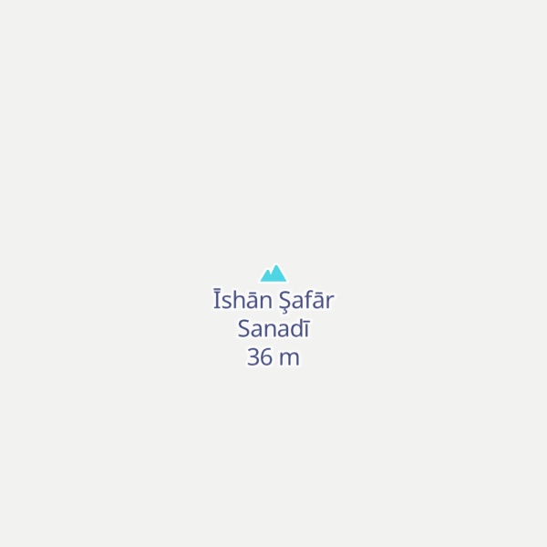 Map of Īshān Şafār Sanadī