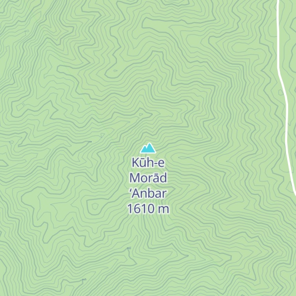 Map of Kūh-e Morād ‘Anbar