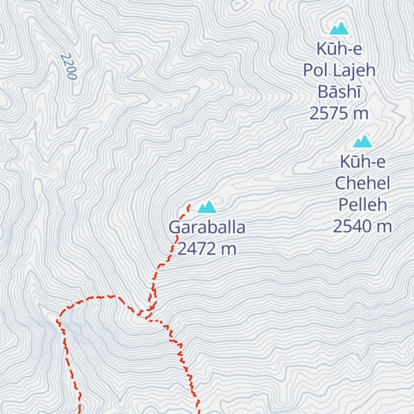 Map of Garaballa