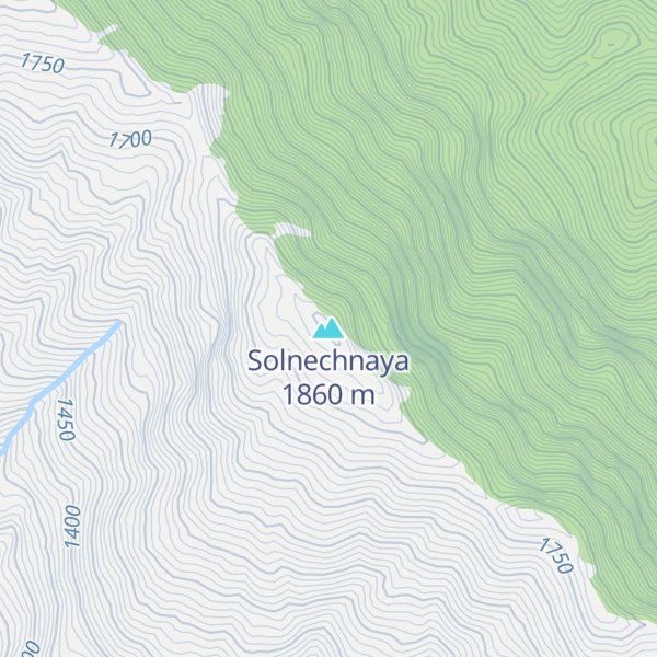 Map of Solnechnaya