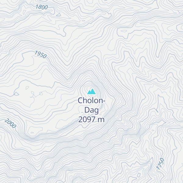 Map of Cholon-Dag