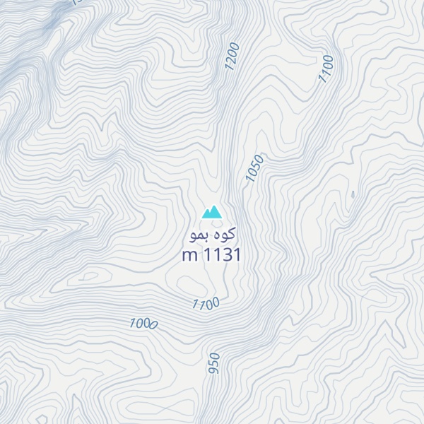 Map of کوه بمو