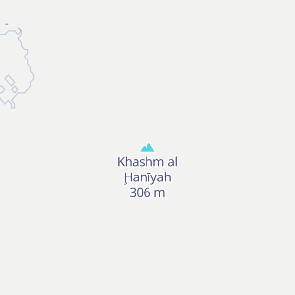 Map of Khashm al Ḩanīyah