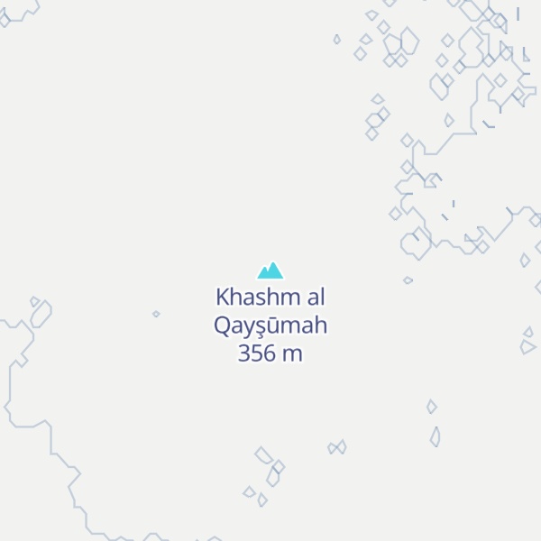 Map of Khashm al Qayşūmah