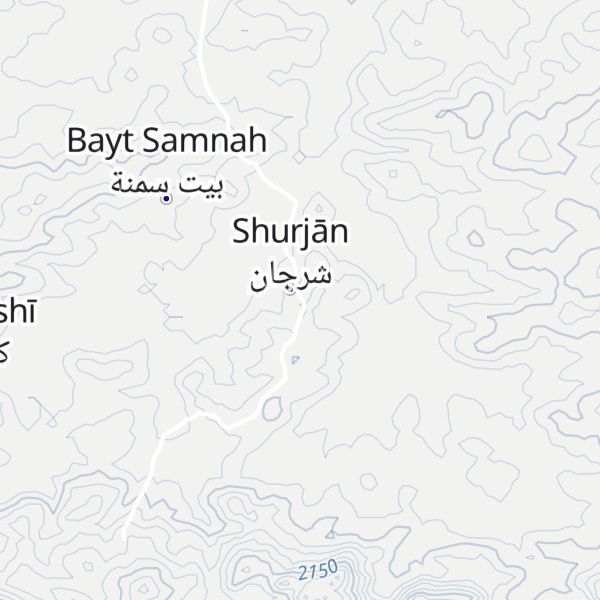 Map of مشايخ العوذلة