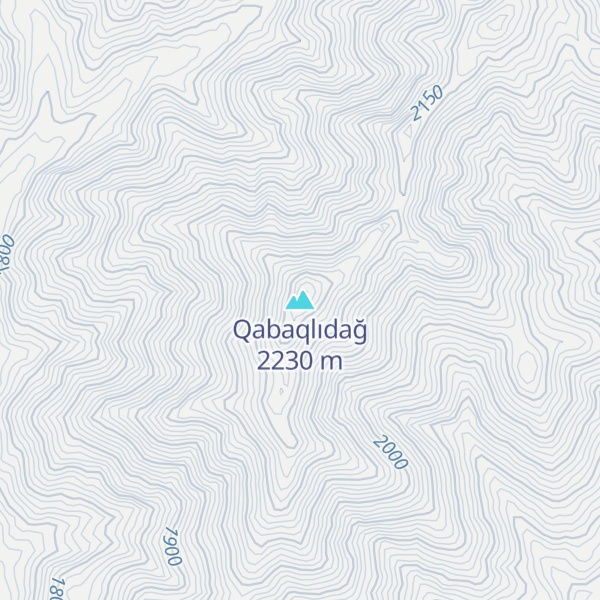 Map of Qabaqlıdağ