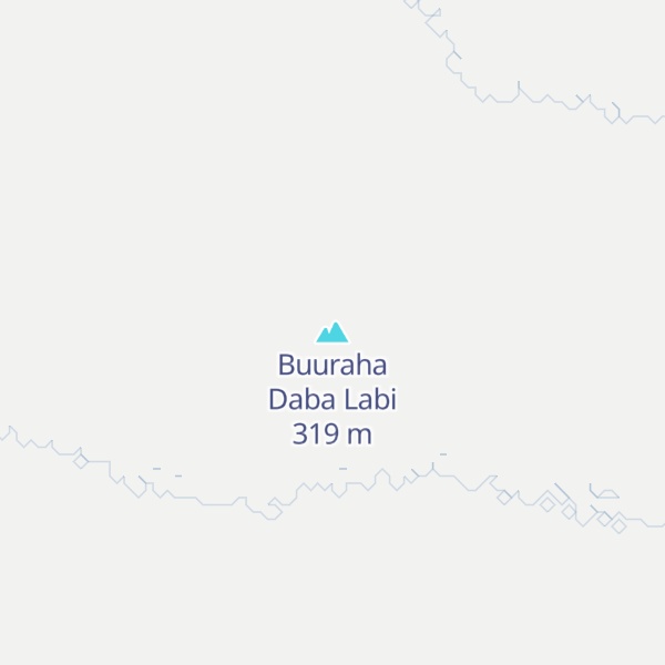 Map of Buuraha Daba Labi