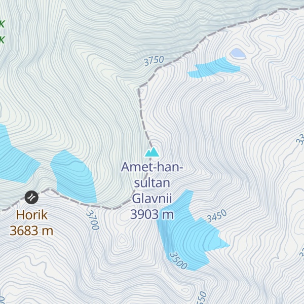 Map of Amet-han-sultan Glavnii
