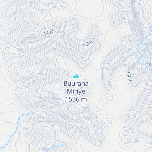 Map of Buuraha Miriye