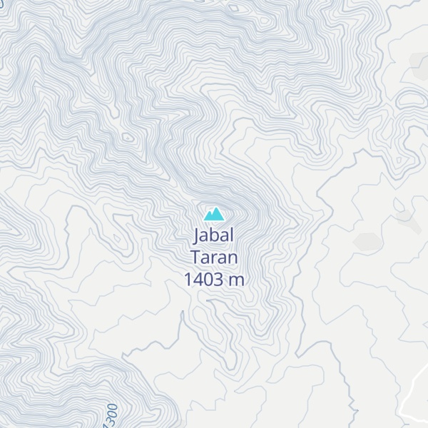 Map of Jabal Taran