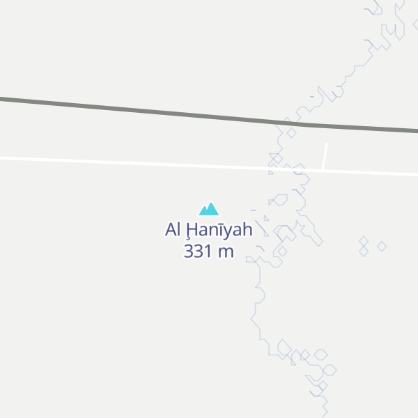 Map of Al Ḩanīyah