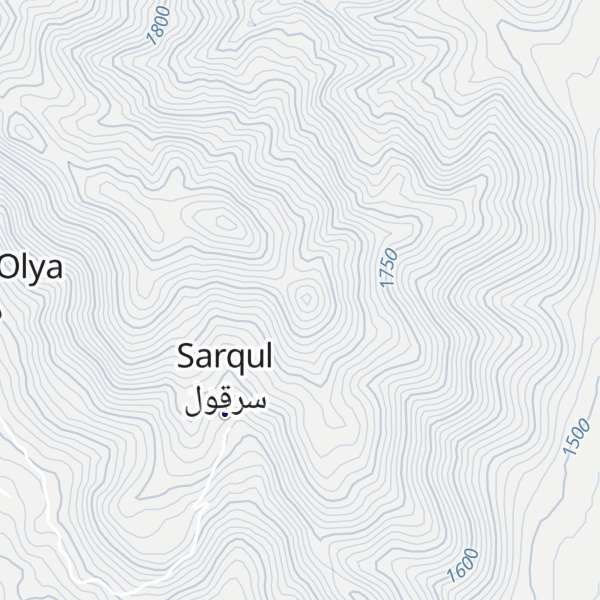 Map of Kūh-e Kāksar