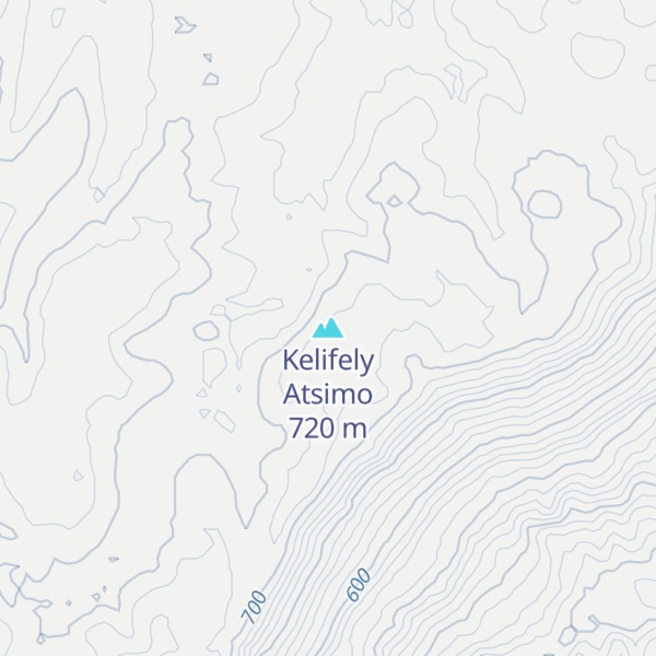 Map of Kelifely Atsimo