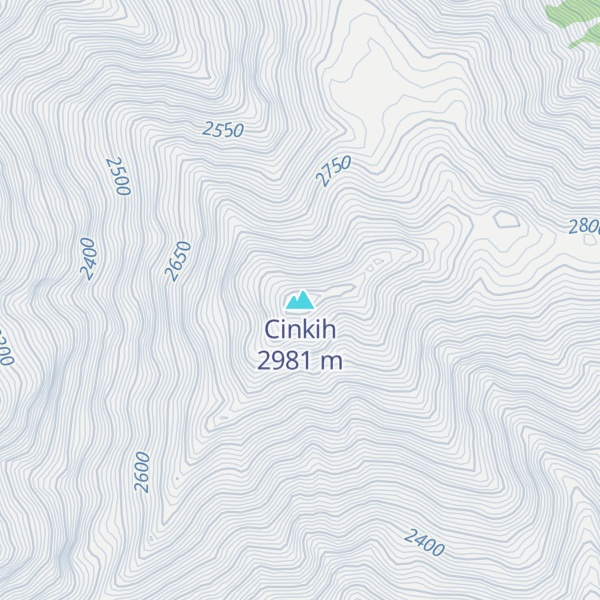 Map of Cinkih