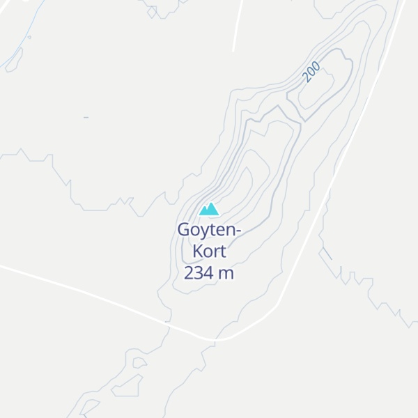 Map of Goyten-Kort