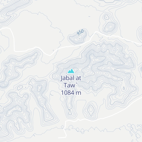 Map of Jabal at Taw`