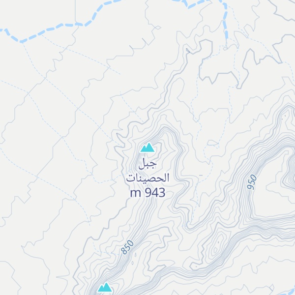 Map of جبل الحصينات