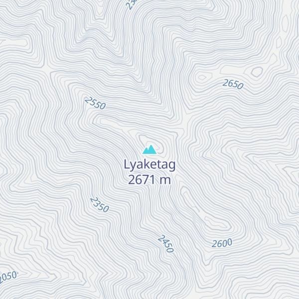 Map of Lyaketag