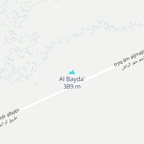 Map of Al Bayda'