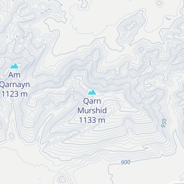 Map of Qarn Murshid