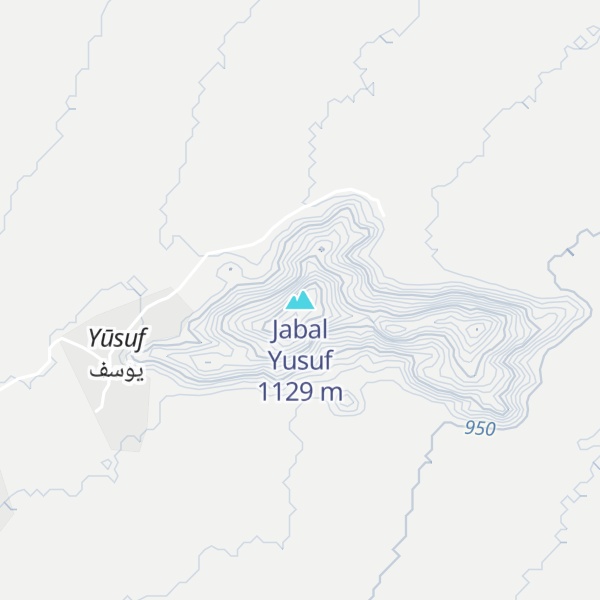 Map of Jabal Yusuf