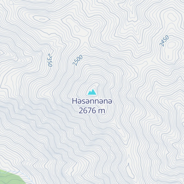 Map of Həsənnənə