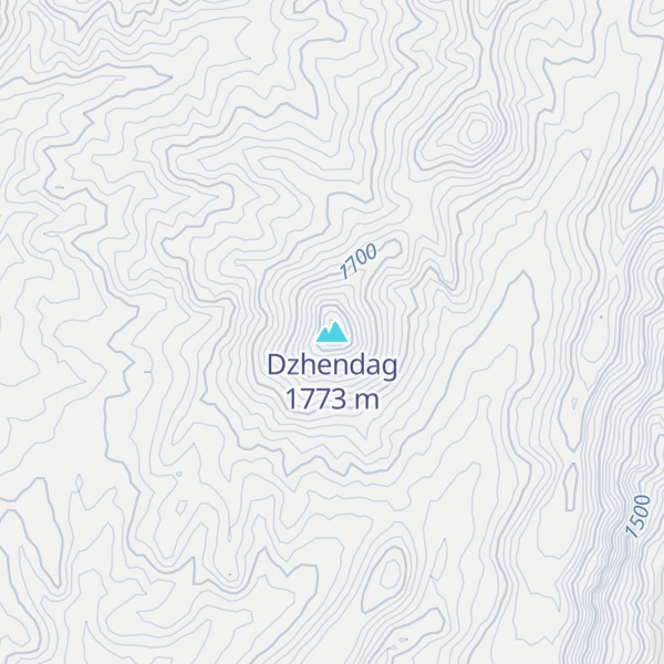 Map of Dzhendag