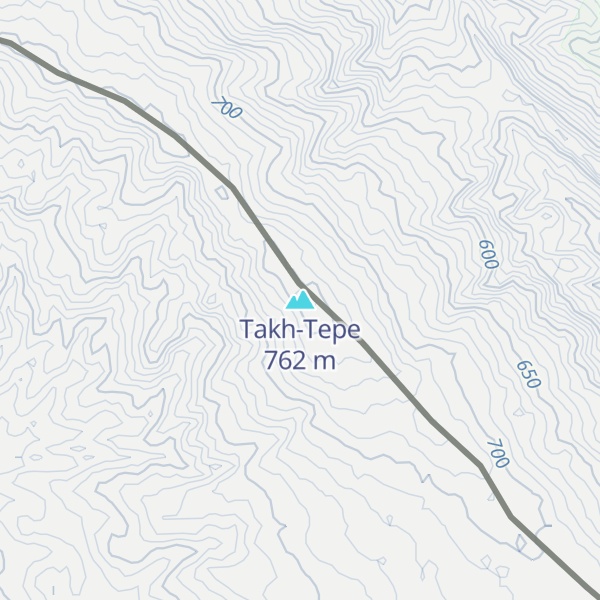 Map of Takh-Tepe