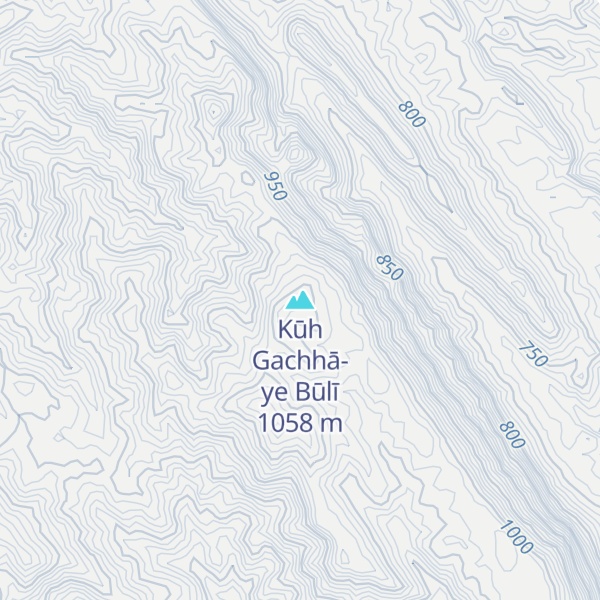 Map of Kūh Gachhā-ye Būlī