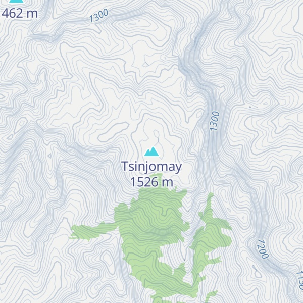 Map of Tsinjomay
