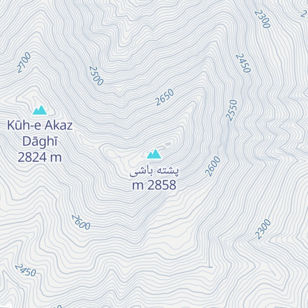Map of پشته باشی