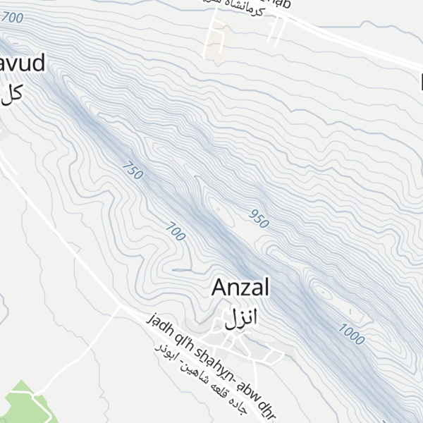 Map of Kūh-e Dāneh Khoshk