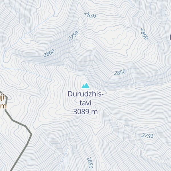Map of Durudzhis-tavi