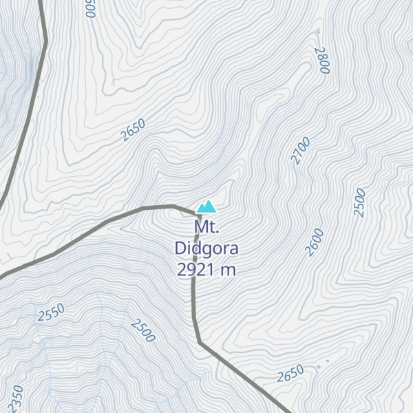 Map of Mt. Didgora