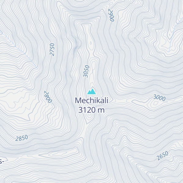 Map of Mechikali