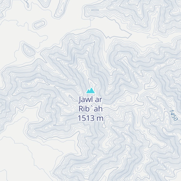 Map of Jawl ar Rib`ah
