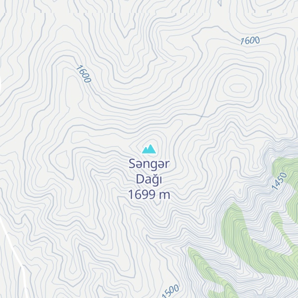 Map of Səngər Dağı