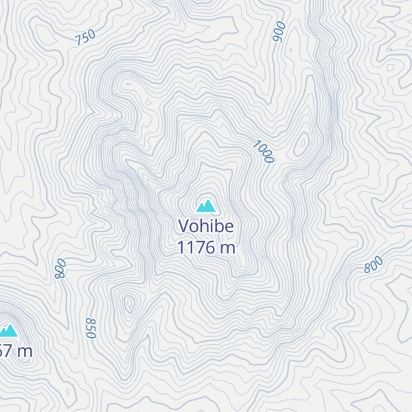 Map of Vohibe
